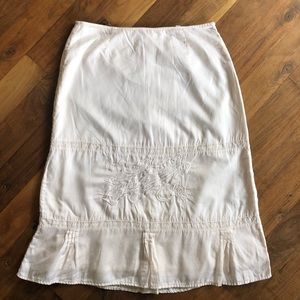 Knit Wit Xie blush Petticoat skirt